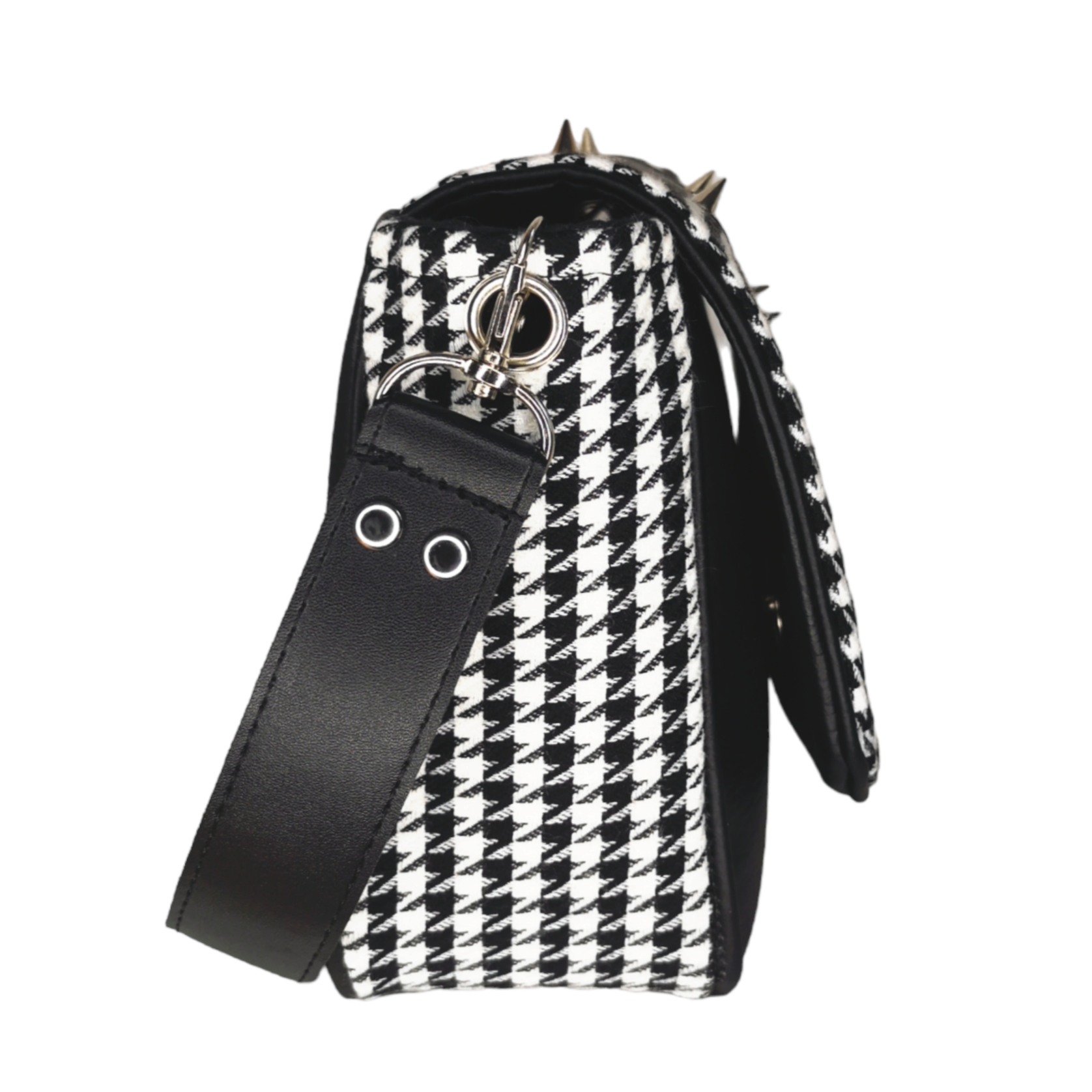 Sac Cabas Sac à Main Pied De Poule Sac à Main PIED DE POULE Et SPIKES